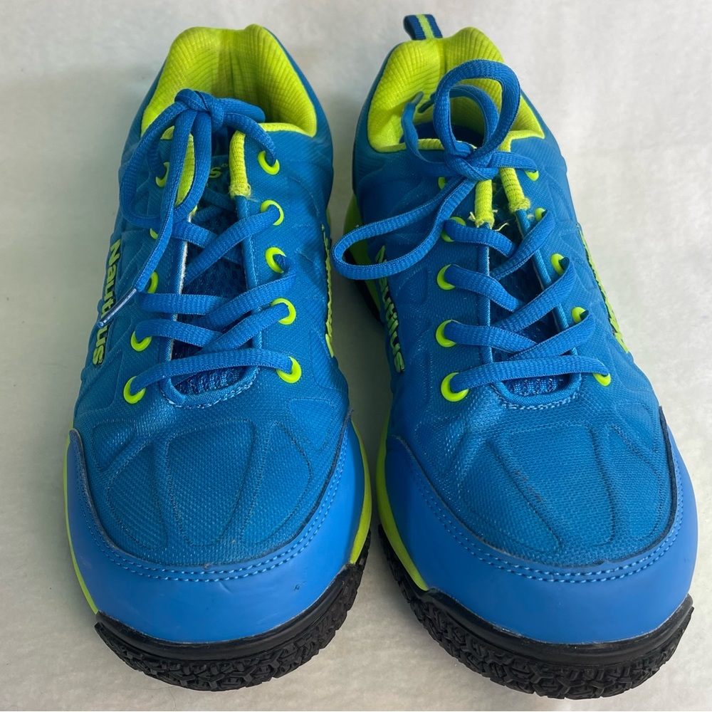 Nautilus N2154 green and blue steel toe safety womens footwear size 8M